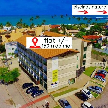 Flat bem localizado, confortável e a 150 metros do mar Porto de Galinhas Exterior foto