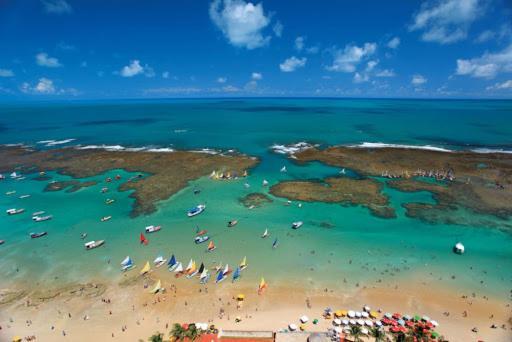 Flat bem localizado, confortável e a 150 metros do mar Porto de Galinhas Exterior foto